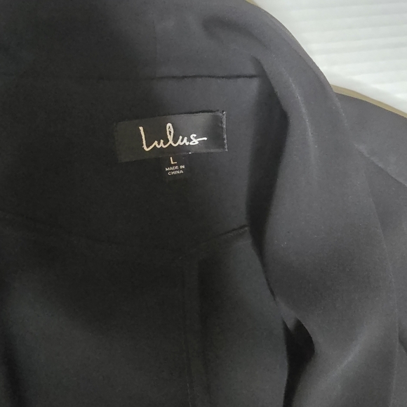 Lulus Lightweight Black Blazer - Picture 2 of 3